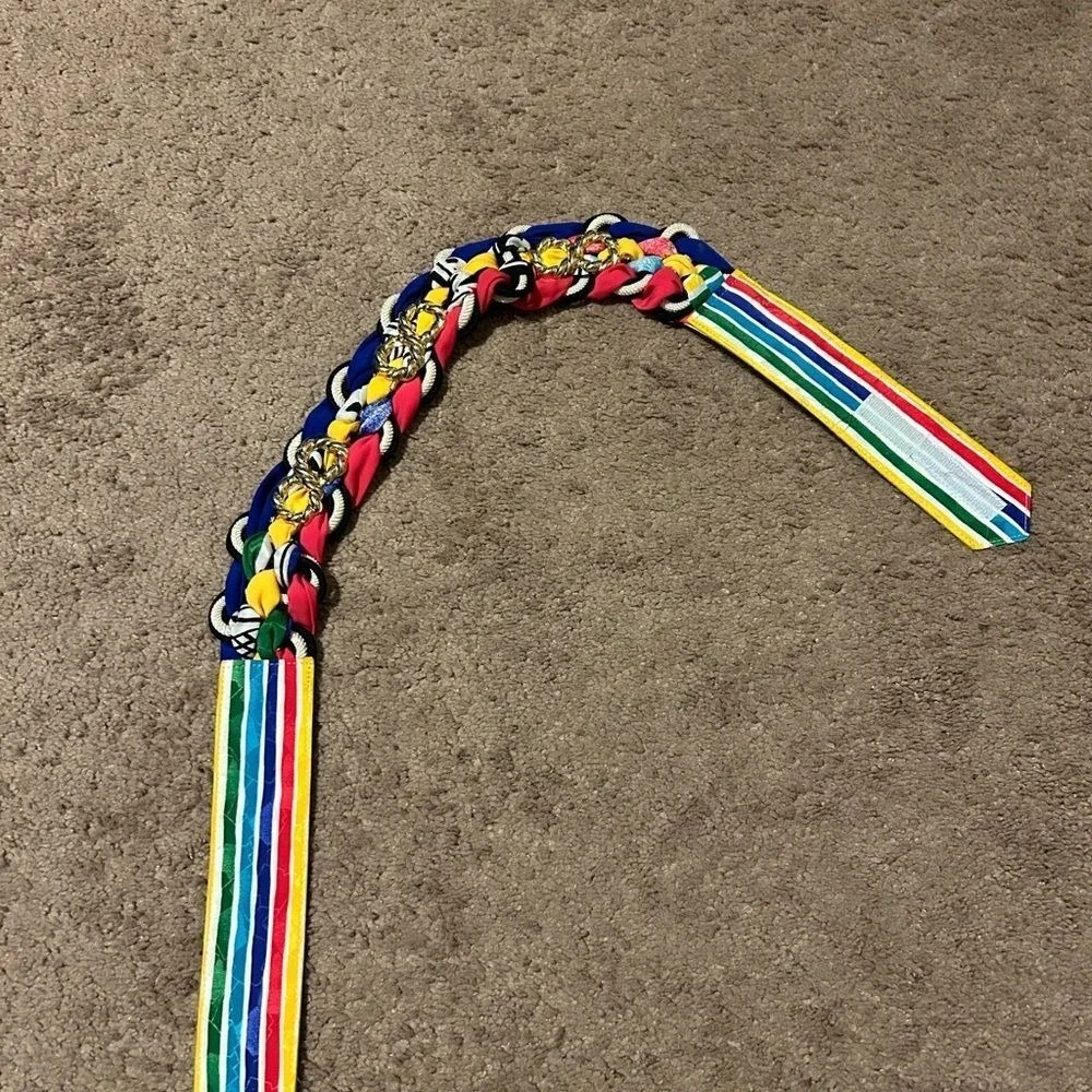 Vintage Womens Woven Rope‎ Belt